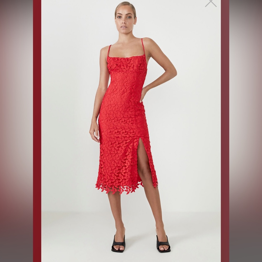 BARBOT 🌹 MIDI RED DRESS